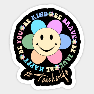 Teacher Be Kind Teacher Students Women Teacher's Day Sticker